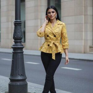 VAUDEVILLE & BURLESQUE YELLOW JACKET